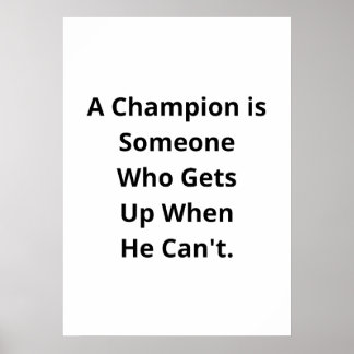 Motivational quotes about success poster