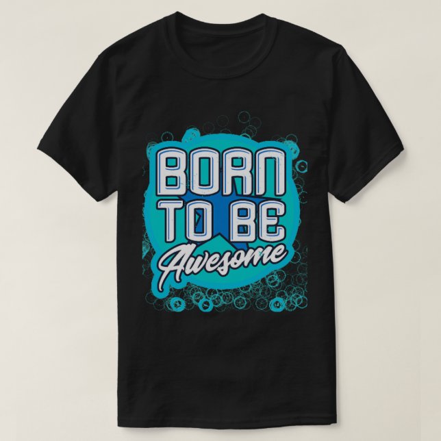 Motivational quotes and peacock design T-Shirt (Design Front)