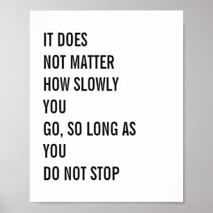 Motivational Quotes Famous Confucius Quotes 8x10 Poster