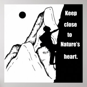motivational quotes for climbers poster
