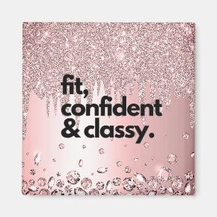 Motivational quotes for Girl Bosses Female Magnet