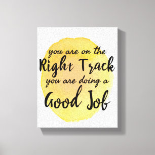 motivational quotes for self care canvas print