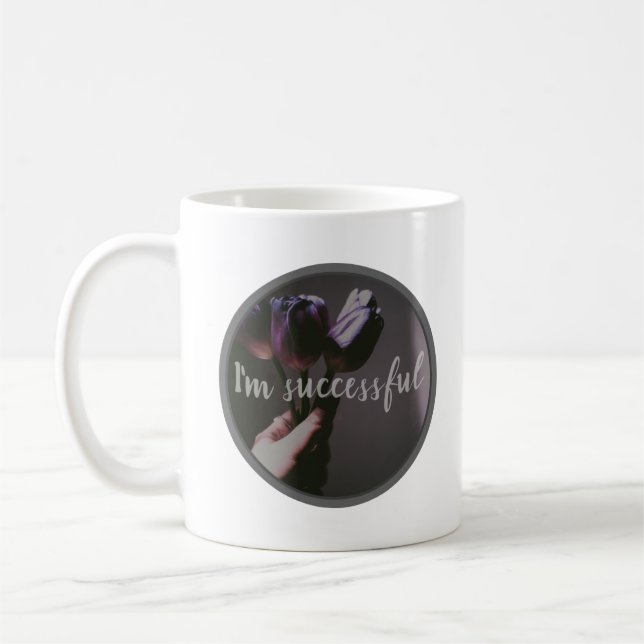 motivational quotes for self improvement coffee mug (Left)