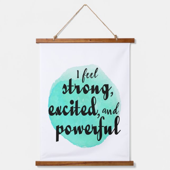 motivational quotes for work and success  hanging tapestry (Front)
