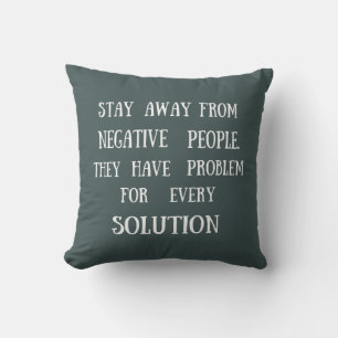 Motivational quotes funny life sayings cushion