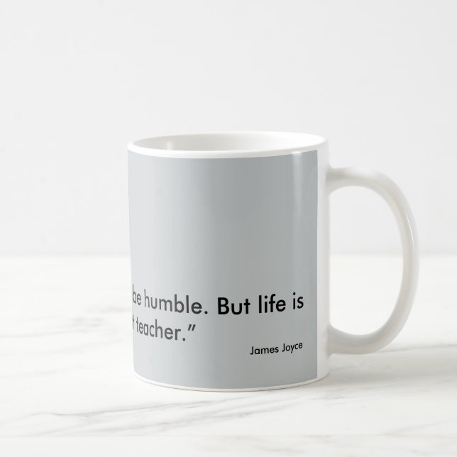 Motivational Quotes Mug - James Joyce (Right)