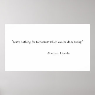 Motivational Quotes Poster