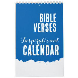 Motivational Quotes Short Bible Verses 2026 UK Calendar