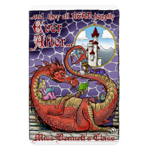 Motivational Reading Magnet Personalised Teacher