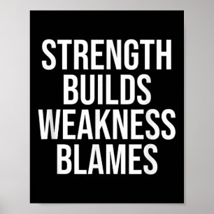 Motivational Saying For Stoic Wisdom Lovers Poster