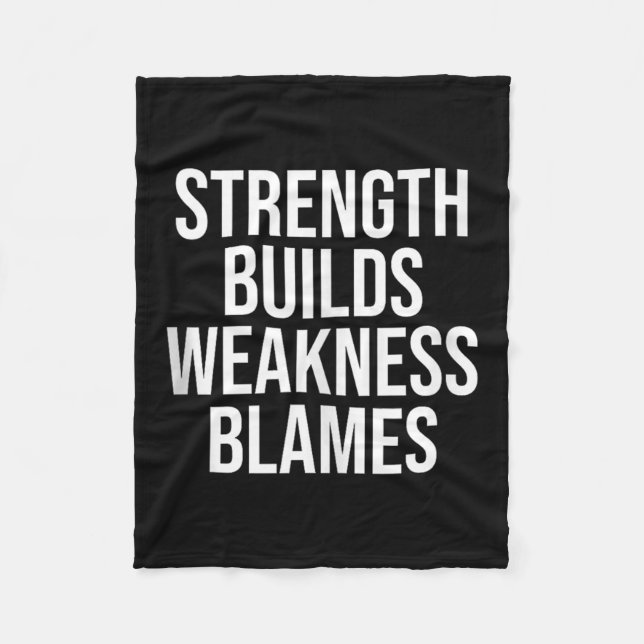 Motivational Saying For Stoic Wisdom Lovers Tank T Fleece Blanket (Front)