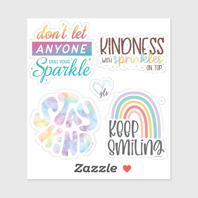 Motivational Sayings Sticker Pack ©GraphicLoveShop (Sheet)
