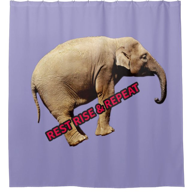 MOTIVATIONAL Shower Curtain (Front)