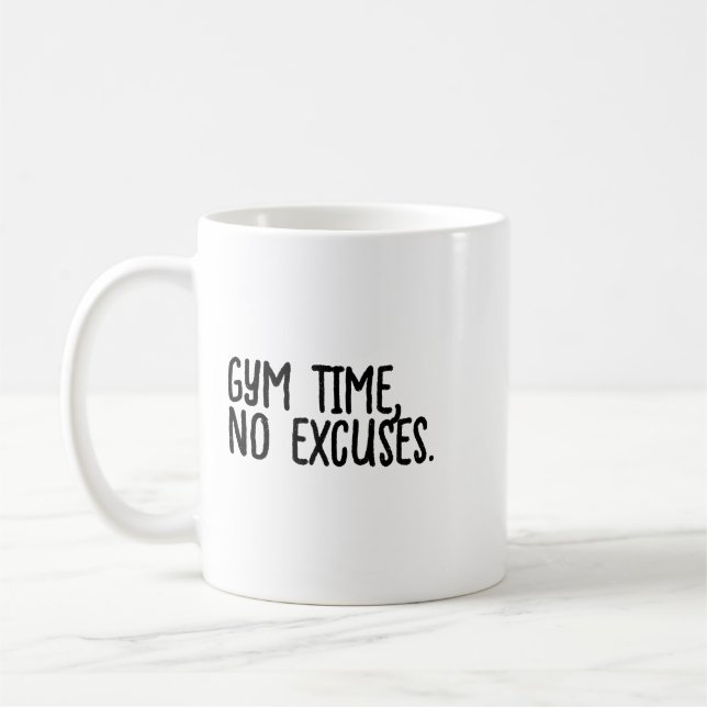 Motivational Slogan Coffee Mug (Left)