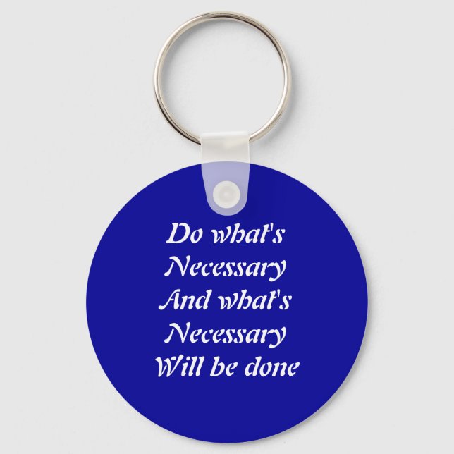 Motivational slogans key ring (Front)