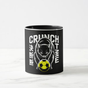 Motivational Soccer Cat - Gift for Coffee Lover Mug