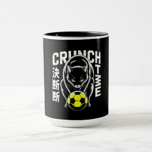 Motivational Soccer Cat - Gift for Coffee Lover Mug
