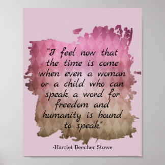 Motivational Speaking Up Quote Poster