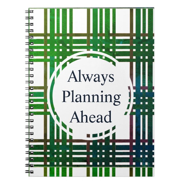 Motivational Spiral Notebook (Front)