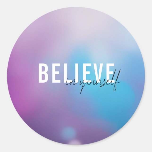 Motivational sticker  (Front)