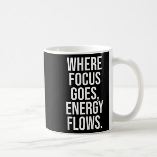 Motivational Stoic Philosophy Quote For Focus Tank Coffee Mug