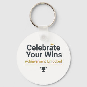 Motivational Success Gift Key Ring