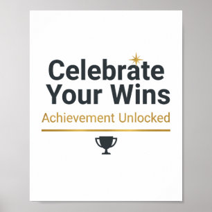 Motivational Success Gift  Poster