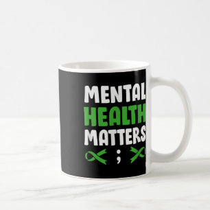 Motivational Support Warrior Mental Health Awarene Coffee Mug