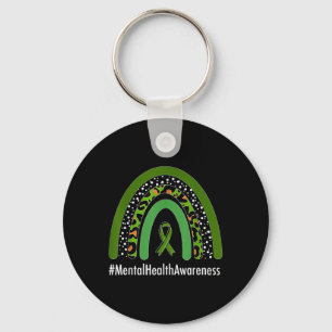 Motivational Support Warrior Mental Health Awarene Key Ring