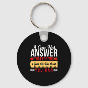 Motivational Teacher -state Testing Just Do The Be Key Ring