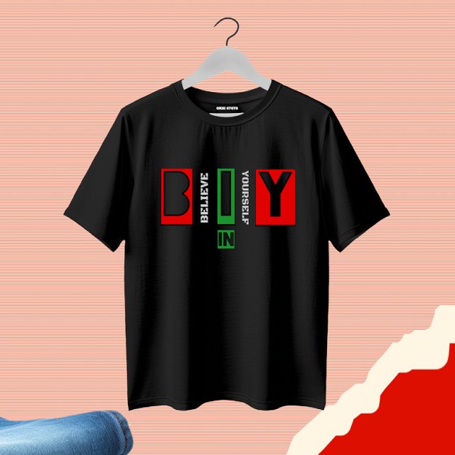 Motivational text design T-Shirt (Creator Uploaded)