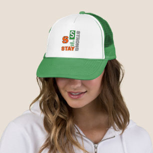 Motivational text design trucker hat