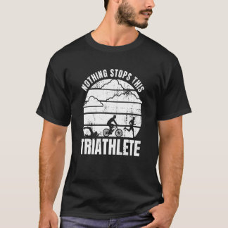Motivational Triathlete Costume For A Triathlon Lo T-Shirt