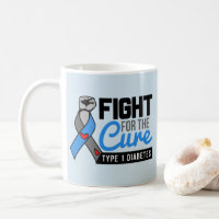 Motivational Type 1 Diabetes Quote -Fight for Cure