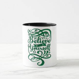 Motivational Typography Design Mug