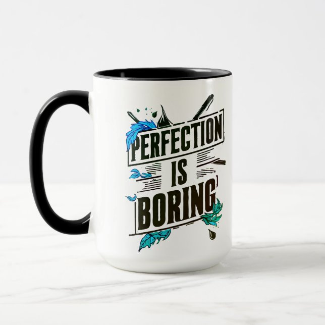  Motivational Typography Mug (Left)