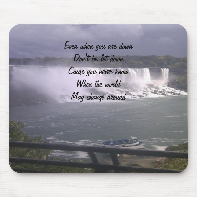 motivational upliftment mouse pad (Front)