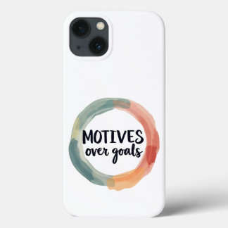 Motivational Vibes Only: Inspirational Quotes  iPhone 13 Case