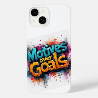 Motivational Vibes Only: Inspirational Quotes Case-Mate iPhone 14 Case