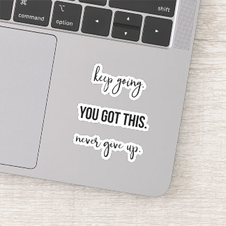 Motivational Vinyl Decal Stickers