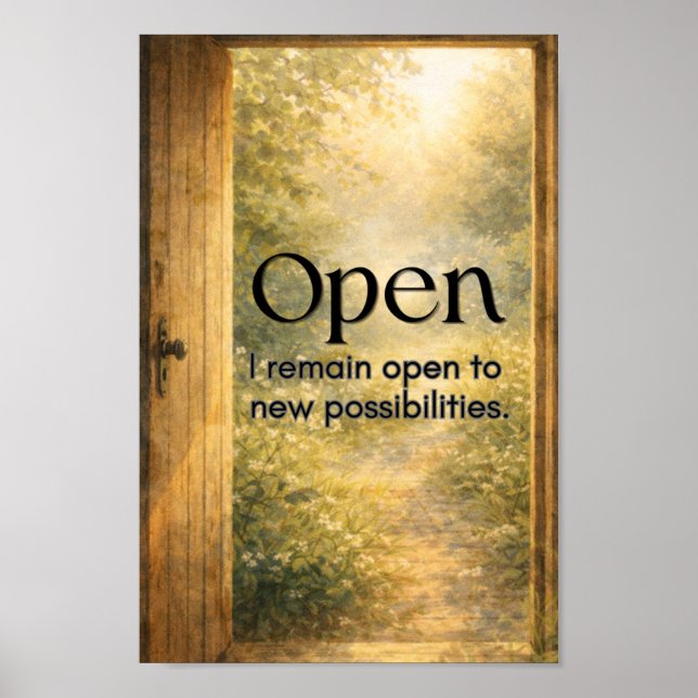 Motivational Wall Art for Home Office Studio (Front)