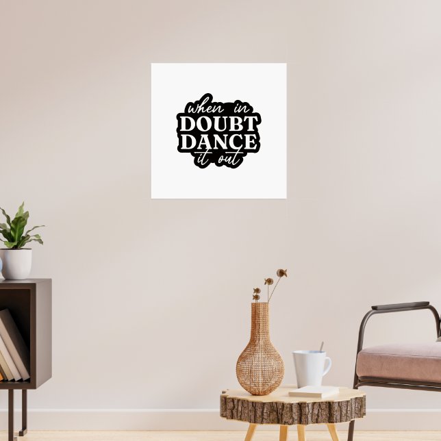 Motivational Wall Art Poster (Living Room 3)