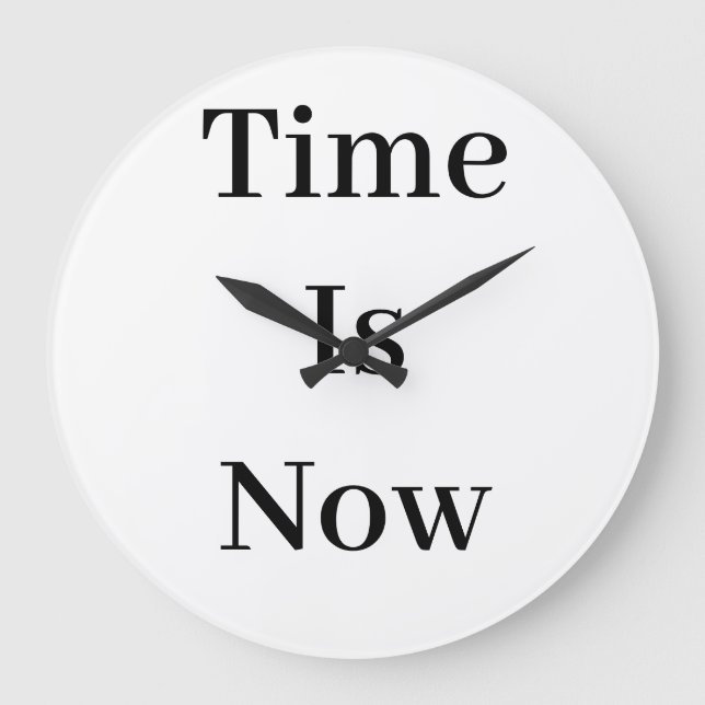 Motivational Wall Clock (Front)
