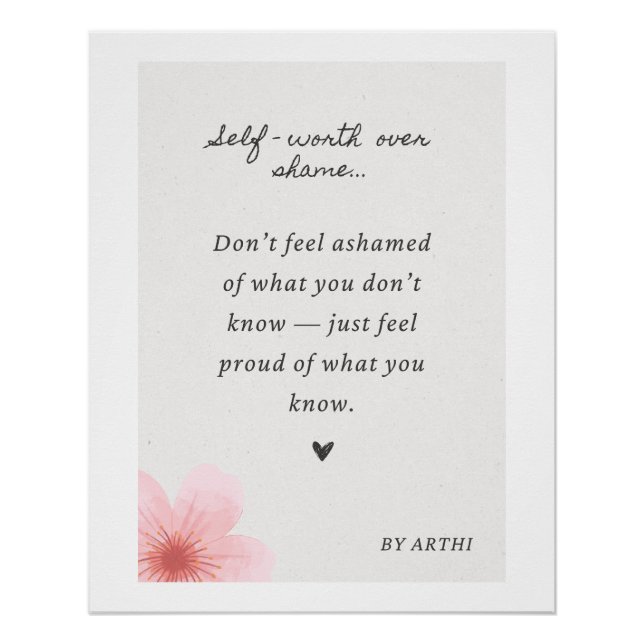 Motivational Wall decor (Front)