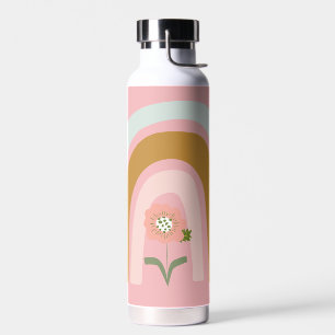 Motivational Water Bottle for Positive Vibes