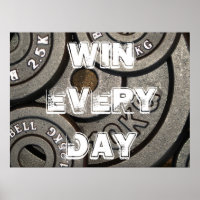 Motivational Weight Lifting and Training Poster