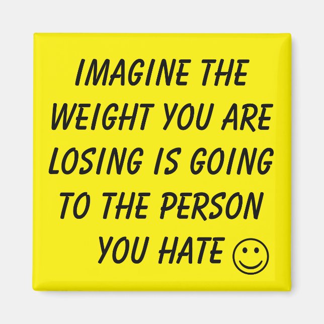 Motivational Weight Loss Magnet (Front)