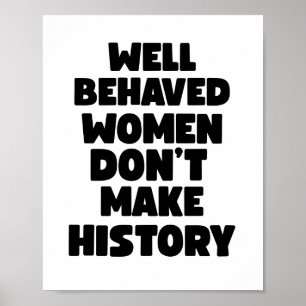 Motivational Women Empowerment Poster