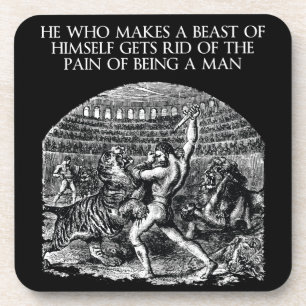 Motivational Words - BEAST Coaster