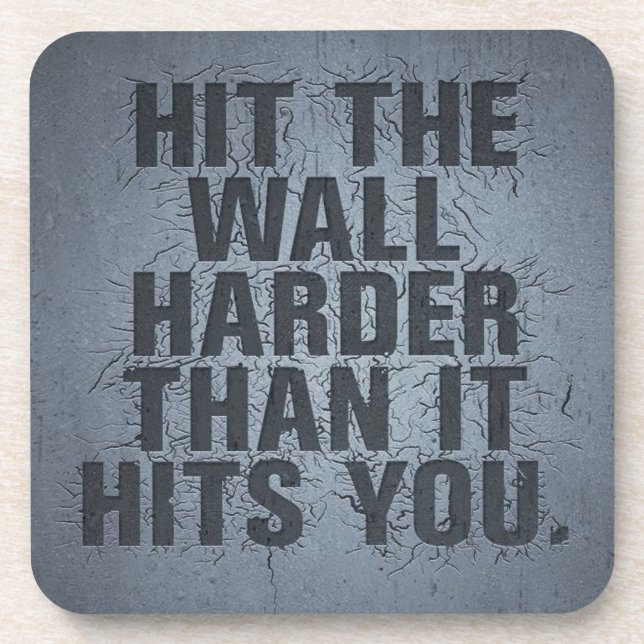 Motivational Words Coaster (Front)